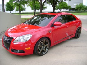 The Suzuki Kizashi concept. (Photo courtesy of Suzuki.)
