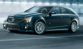 The Cadillac CTS-V wagon reaches dealer showrooms later this year. (Photo courtesy of Cadillac.)