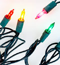 Christmas lights. Credit: (© Influx Productions/Getty Images)