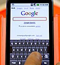 Google Nexus One phone. Credit: (© Jeff Chiu/AP)