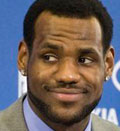 Credit: LeBron James(© Phil Long/AP )