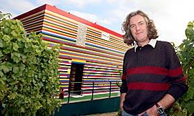 James May's full-size house made entirely with Lego bricks was recently demolished. (© PA Photos/Landov)
