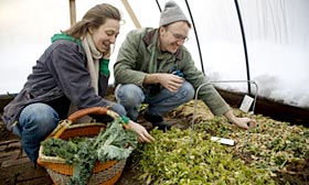 Winter gardening can lead to a more bountiful spring. (© Nathan Eldridge/Getty Images)