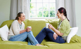 Think you're worthy of a roommate award? See how you compare through the Roommate of the Year contest. (© Cultura/Corbis)