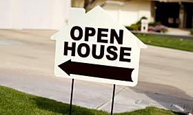 Open houses can be hard for burglars to resist. (© Patrick Strattner/fStop/Getty Images)