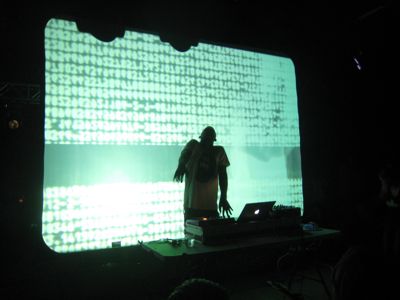 Flying Lotus, possessed by the spirit