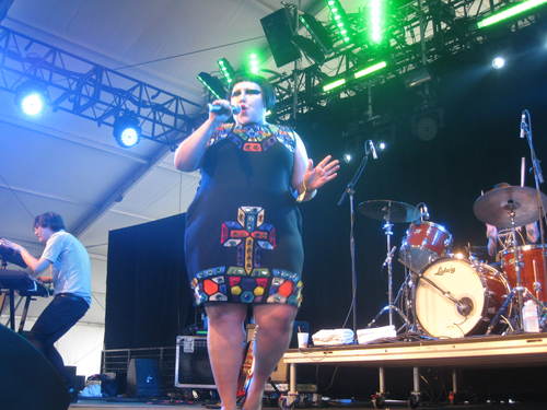 Beth Ditto of Gossip via Andrew Matson of the Seattle Times