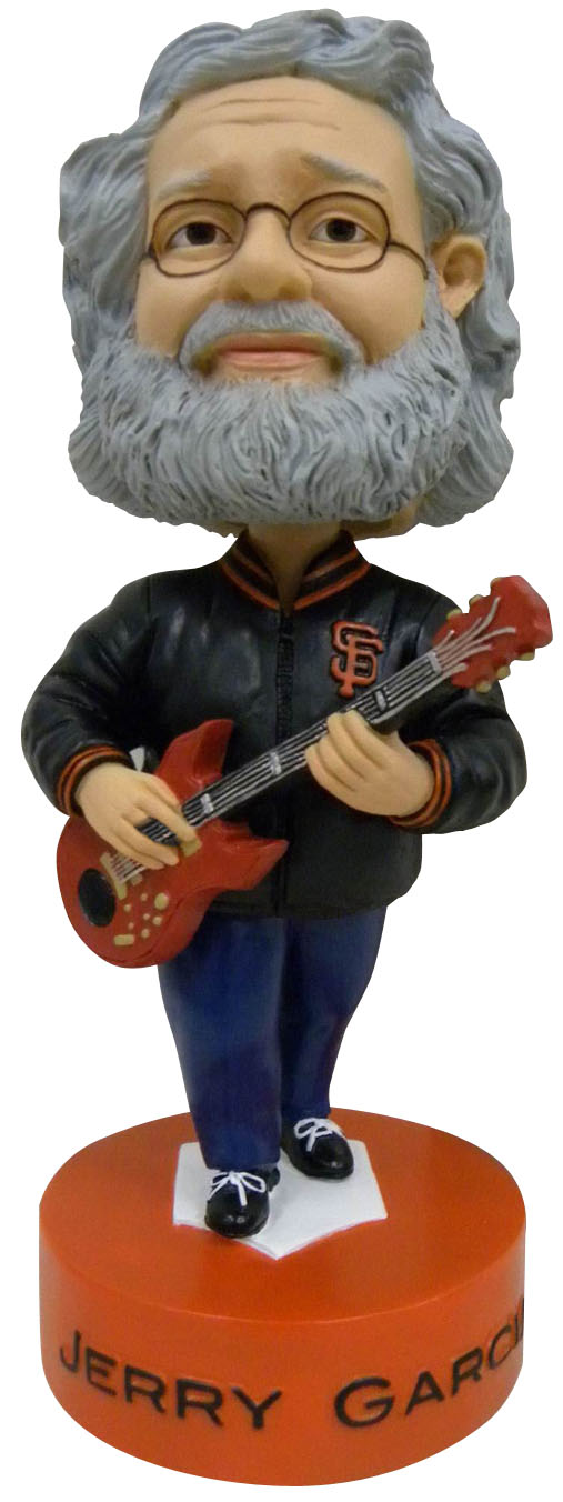 Jerry Garcia Bobblehead. No, you're not hallucinating.